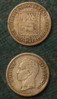 M_p> Venezuela 25 Centesimi 1944 In Argento - Venezuela