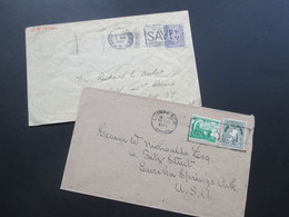 Irland / Eire 1947 Belege In Die USA. Air Mail / Luftpost. Interessant?? - Cartas & Documentos