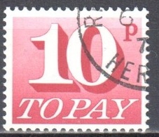 Great Britain 1970 Postage Due - Mi.76 - Used - Tasse