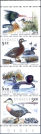 SEA BIRDS-STAMPS BOOKLET PANE-SWEDEN-1993-MNH-PA3-04 - Albatros