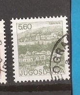 1981 1880 C  PERF-  13 1-4 --12 1-2 DEFINITIVA FREIMARKE  BOSNIEN TRAVNIK   JUGOSLAVIJA   USED - Used Stamps