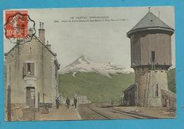 CPA 233 - Chemin De Fer Gare SAINT-JACQUES-DES-BLATS Et PUY GRIOU 15 - Andere & Zonder Classificatie