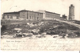 Gruss Vom Brocken V. 1903  Siehe Foto !! (058) - Oberharz