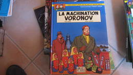 EO BLAKE ET MORTIMER T14 LA MACHINATION VORONOV   SENTE  JULLARD    JACOBS - Blake & Mortimer