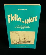 ( Marine Navy Angleterre ) FLOTTES EN COLERE Mutinerie Marine Britannique 1797 Henri VERDIER 1976 - Boats