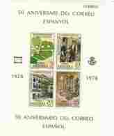 Andorre - Bloc Des Timbres-poste Yvert N° 104 à 107 X 2 Unités + Feuillets Europa 1979, 1980, 1981 Et 1982 - Nuovi
