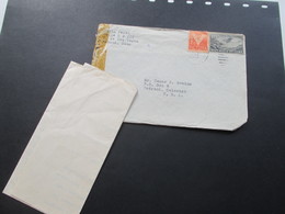 Zensurbeleg Kuba / Cuba 1943 Air Mail / Luftpost Nach Padroni Colorado. Censorship Mit Inhalt!! - Dominikanische Rep.