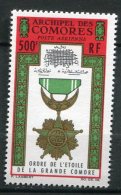 7059   COMORES   PA 13**  500 F : Etoile De Grande Comore   1964   TTB - Luftpost