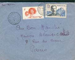 MADAGASCAR BELLE LETTRE DE SAHASINAKA POUR PARIS 7 NOV 1955 TB - Lettres & Documents