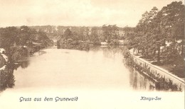 Gruss Aus Dem Grunewald V. 1904  Der Königssee  (091) - Grunewald