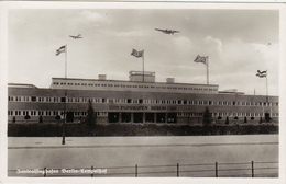 Carte Photo,allemagne,1939,FLUGHA   FEN  BERLIN,avec Drapeau Nazi,echt Foto - Other & Unclassified