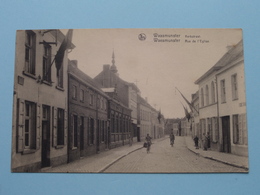 Kerkstraat - Rue De L'Eglise ( Uitg. I De Cock-Van Puyvelde ) Anno 19?? ( Gekleefd Geweest / Details Zie Foto's ) ! - Waasmunster