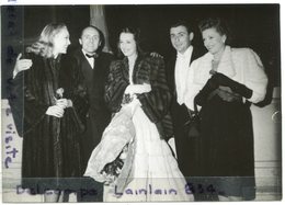 - Photo De Presse - Original, Lynda DARNELL, ANNABELLA, Marcelle DERRIEN, Francois PERRIER, TBE, Scans. - Famous People