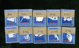Nederland 2014 Nvph Nr 3140 - 3149 IN BUNDEL VON 100 SATZE ICONEN * SYMBOLE * ICONE - Used Stamps