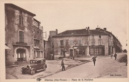 87 - CHALUS - Place De La Fontaine - Chalus