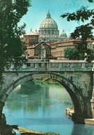 Roma (Lazio)  Cupola Della Basilica Di San Pietro Vista Dal Fiume Tevere - Fiume Tevere