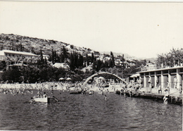 CROATIE,LAPAD,COMITAT DE Dubrovnik Neretva,raguse,frontière Avec La Bosnie Et Monténégro,tobogan,carte Photo - Croatie