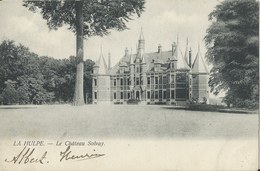 La Hulpe.  -   Le Château  Solvay  -   Mooie Kaart  1903   Naar  Gand - La Hulpe