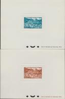 ANDORRE FR.  1955/8  PROOF / EPREUVE  LE HAMEAU DES BONS Yvert N° 150A+152B **MNH     Rèf   3983 K - Neufs