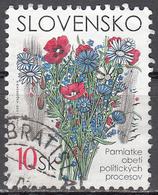 SLOVAKIA    SCOTT NO.  387    USED    YEAR  2001 - Usados
