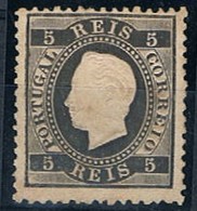 Portugal, 1870/6, # 36 Dent. 12 1/2, MNG - Ungebraucht