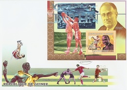 Guinea 2007, Olympic Games 4 In Berlin, Rooswelt, BF In FDC - Sommer 1936: Berlin