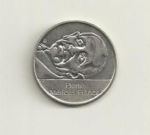 PIECE 5 FRANCS PIERRE MENDES FRANCE   1992 AYANT CIRCULEE - Other & Unclassified