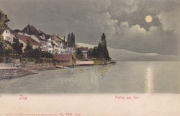 CARTOLINA - POSTCARD - SVIZZERA - ZUG - PARTIE AM SEE - Zug