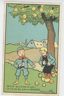 ENFANTS - Jolie Carte Fantaisie Pub Pour ALCOOL DE MENTHE DE RICQLÈS Signée BENJAMIN RABIER - Rabier, B.