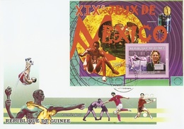 Guinea 2007, Olympic Games 7 In Mexico, BF In FDC - Sommer 1968: Mexico