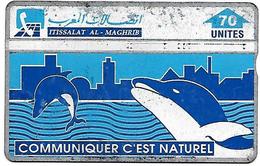 @+ Maroc - Dauphins ONPT - 70U. (906A) - Ref : ONPT-29a (906A) - Maroc