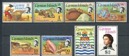 228 CAIMANS (Iles) 1977/78 - Yvert 385/89 - Poisson Coquillage Bijou Armoirie - Neuf **(MNH) Sans Trace De Charniere - Cayman (Isole)