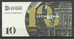 ESTONIA 10 EUR Reklamegeld Advertising Money Theater Estonia - Estland