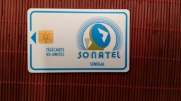 Phonecard BiSenegal 40 Units   Used Rare - Sénégal