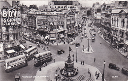 ROYAUME UNI,UNITED KINGDOM,angleterre,england,LONDON ,LONDRES,PICCADILLY CIRCUS,vue Aerienne 1960 - Sonstige & Ohne Zuordnung