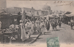 Tunisie Cachet Hammamet Sur Carte Postale De Kairouan 1910 - Storia Postale