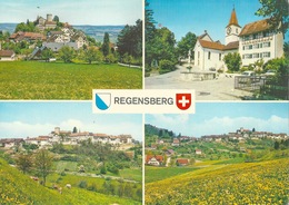 Regensberg - 4 Bilder             Ca. 1970 - Regensberg