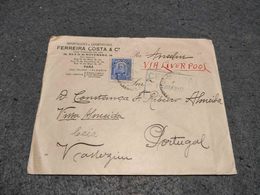 BRAZIL CIRCULATED COVER  PARÁ TO CEIA CANCEL CENSORED VIA LIVERPOOL  1917 - Covers & Documents