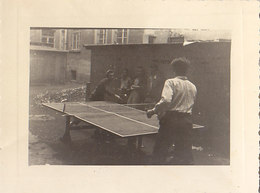 Table Tennis Ping Pong Real Photo Postcard 1943 - Table Tennis