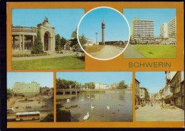 Schwerin - Mehrbildkarte 5 - Schwerin