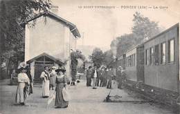 Poncin      01        La Gare         (voir Scan) - Non Classés