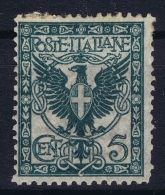 Italy   Sa 70 Mi Nr 76  MH/* Flz/ Charniere  1901 - Nuovi