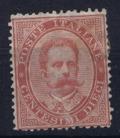 Italy Sa 38  Mi 38A MH/* Flz/ Charniere  1879 - Nuovi