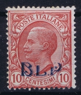 Italy Sa 1 Mi   B 89 I  Not Used (*) SG BLP B.L.P. - BM Für Werbepost (BLP)