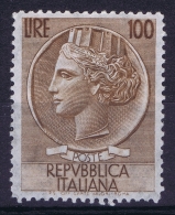 Italy 1954 Sa 747, Mi 920 A  /MH/*  Perfo 13.25 - 1946-60: Mint/hinged