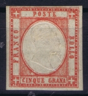 Italy  Sa  21  Mi Nr 5d MH/* Flz/ Charniere - Neapel