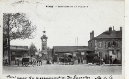 Cpa,paris, Authentique,métier Agroalimentaire,métier De La Viande,abattoir De La Villette,1903 - Paysans