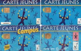 4 CARTES A PUCE Cartes Jeunes - Ausstellungskarten