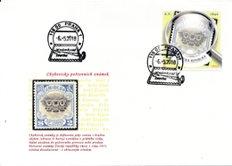 Czech Rep. / My Own Stamps (2018) 0793 FDC: The World Of Philately - Postage Stamps Printing Errors: China (1915) - FDC