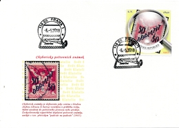 Czech Rep. / My Own Stamps (2018) 0795 FDC: The World Of Philately - Postage Stamps Printing Errors: Czechoslovakia 1927 - FDC